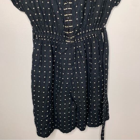 ace and jig weekend romper in voyage cinched waist belted women's sz XS cotton - Picture 10 of 15